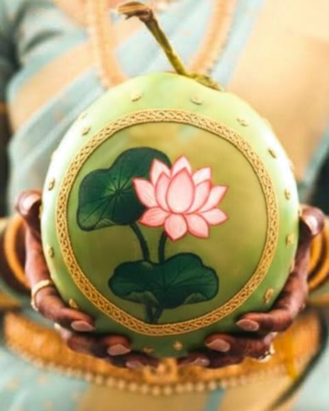 Traditional Telugu Pelli Kobbari Bondam