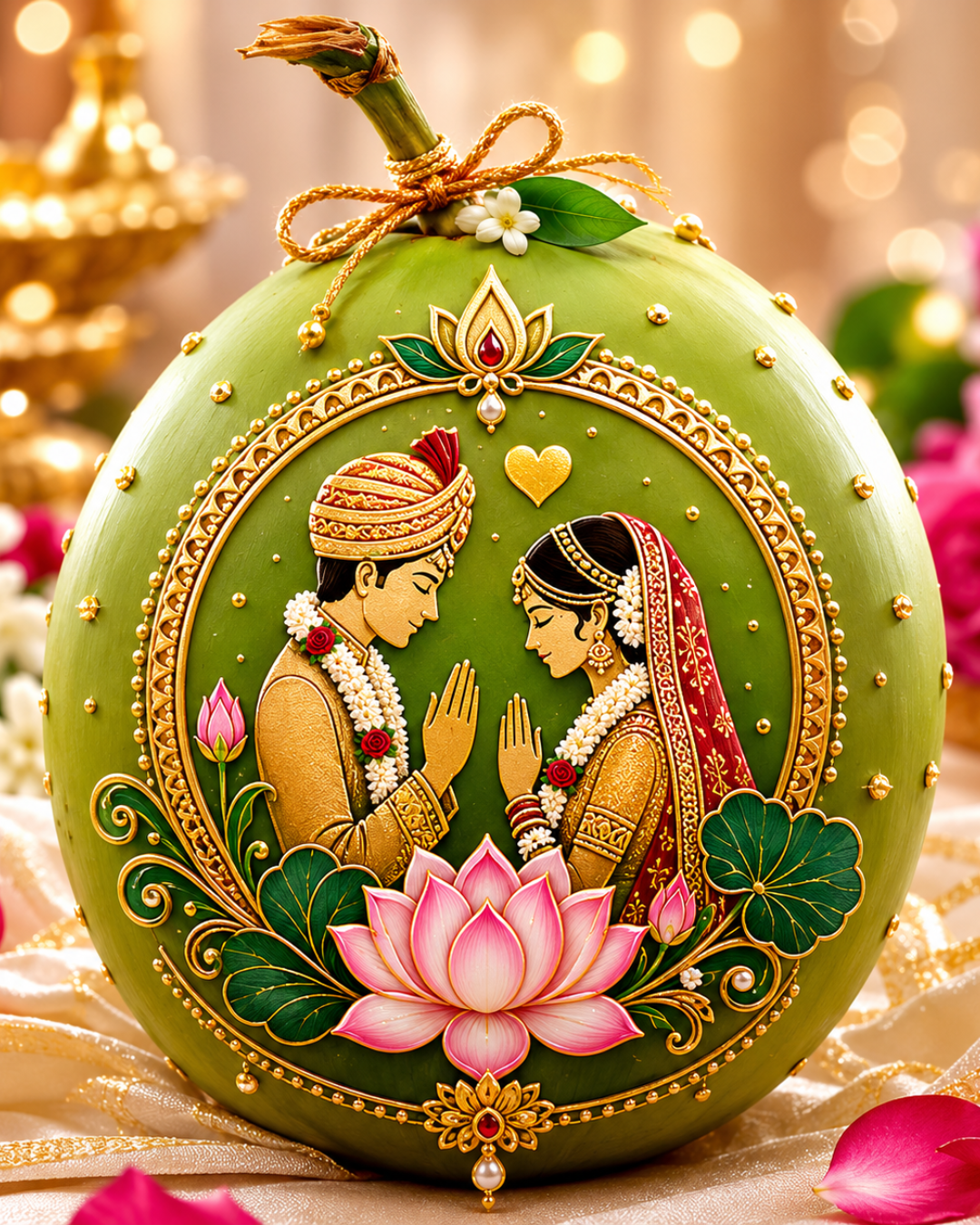 Pelli poola Jada coconut Decoration