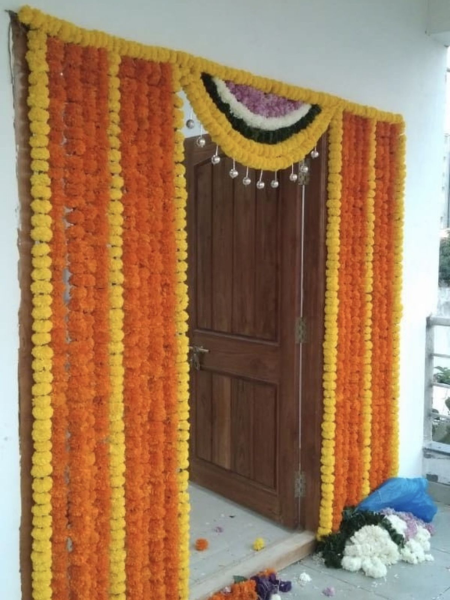 Flower Door Decoration Hyderbad