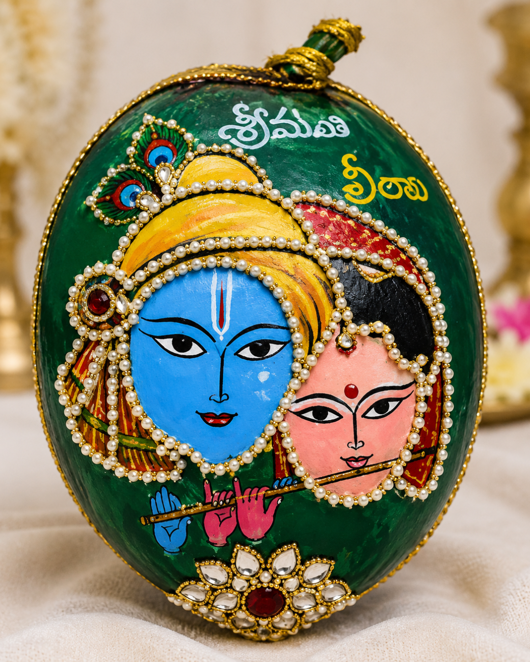 Decorated Kobbari Bondam Hyderabad