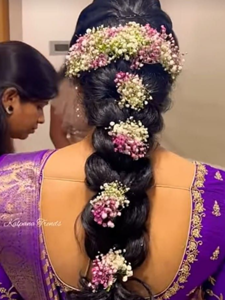 Fresh Flower Jada Hyderabad