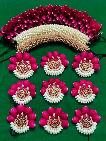 Unique pelli poola hair venis in hyderabad