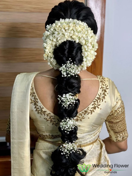 Poola Jada With Veni And Gajra set